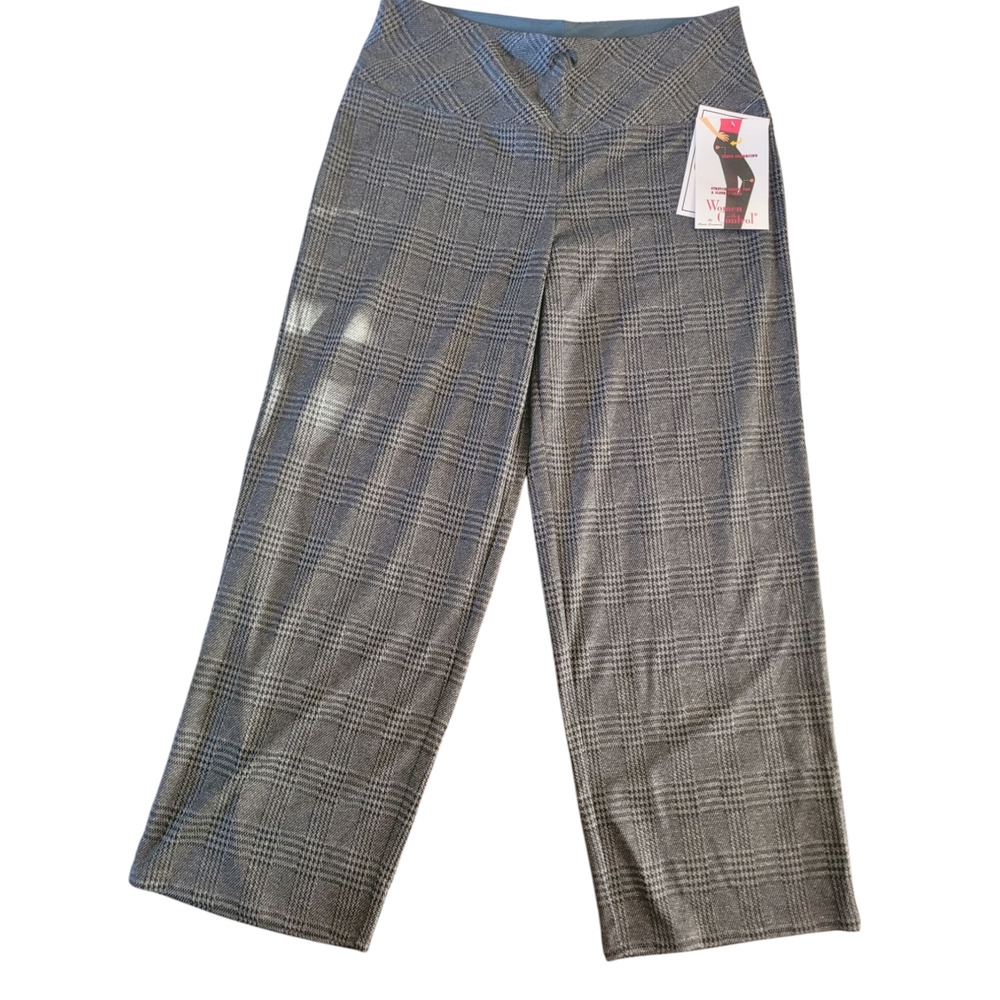 Women with control by Renne G slim leg pants size XL Black
